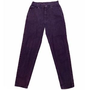 VINTAGE Dark Purple Lee Rider Jeans